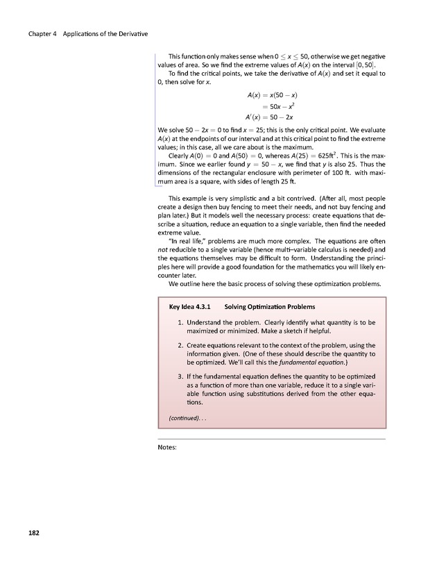 APEX Calculus - Page 182
